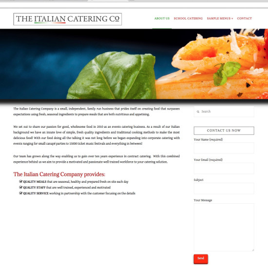 Italian Catering Company